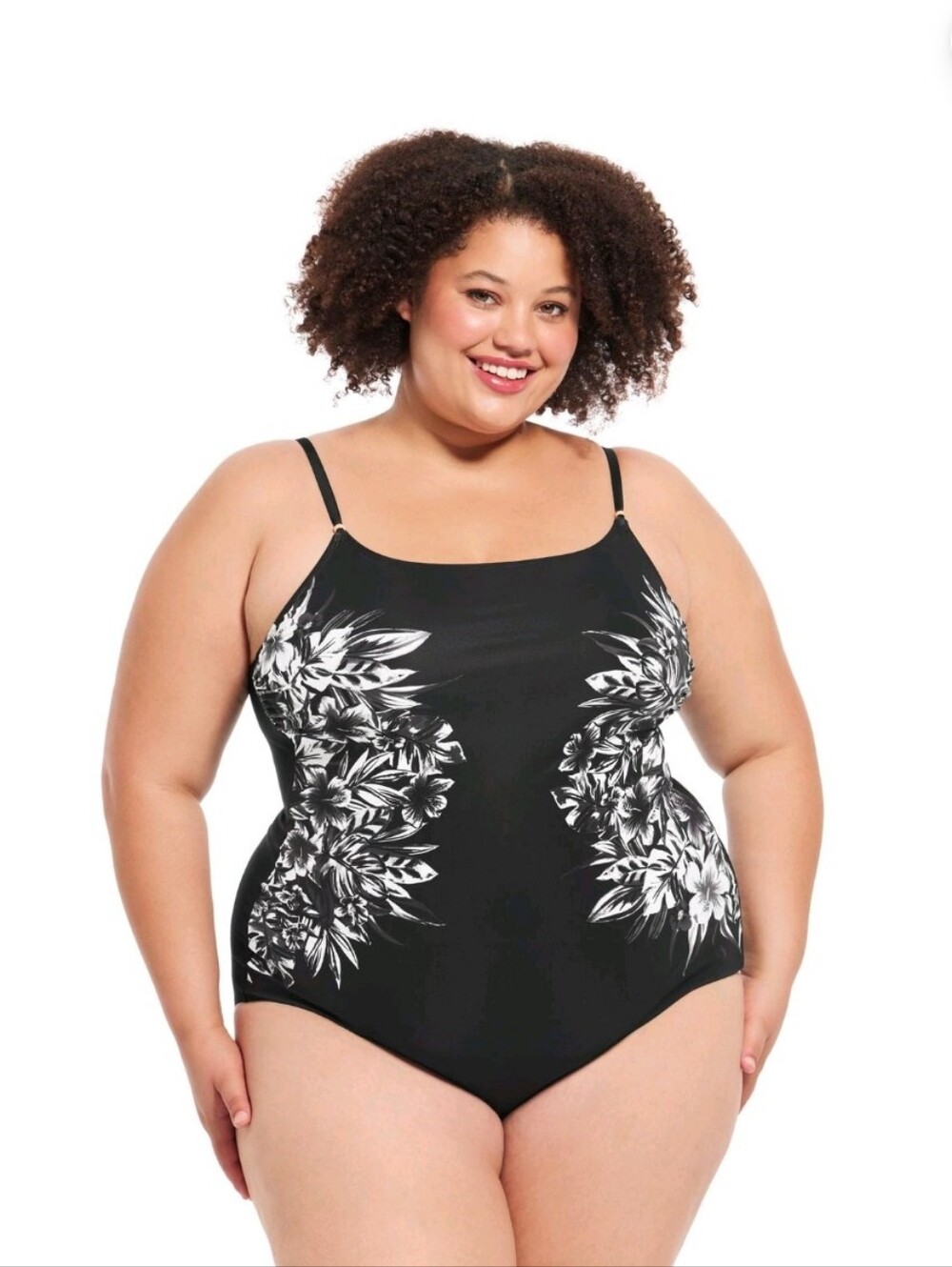 Krista Shape Solution Plus Waist Minimizer One-Piece Swimsuit – Size 1X / 18 NWT